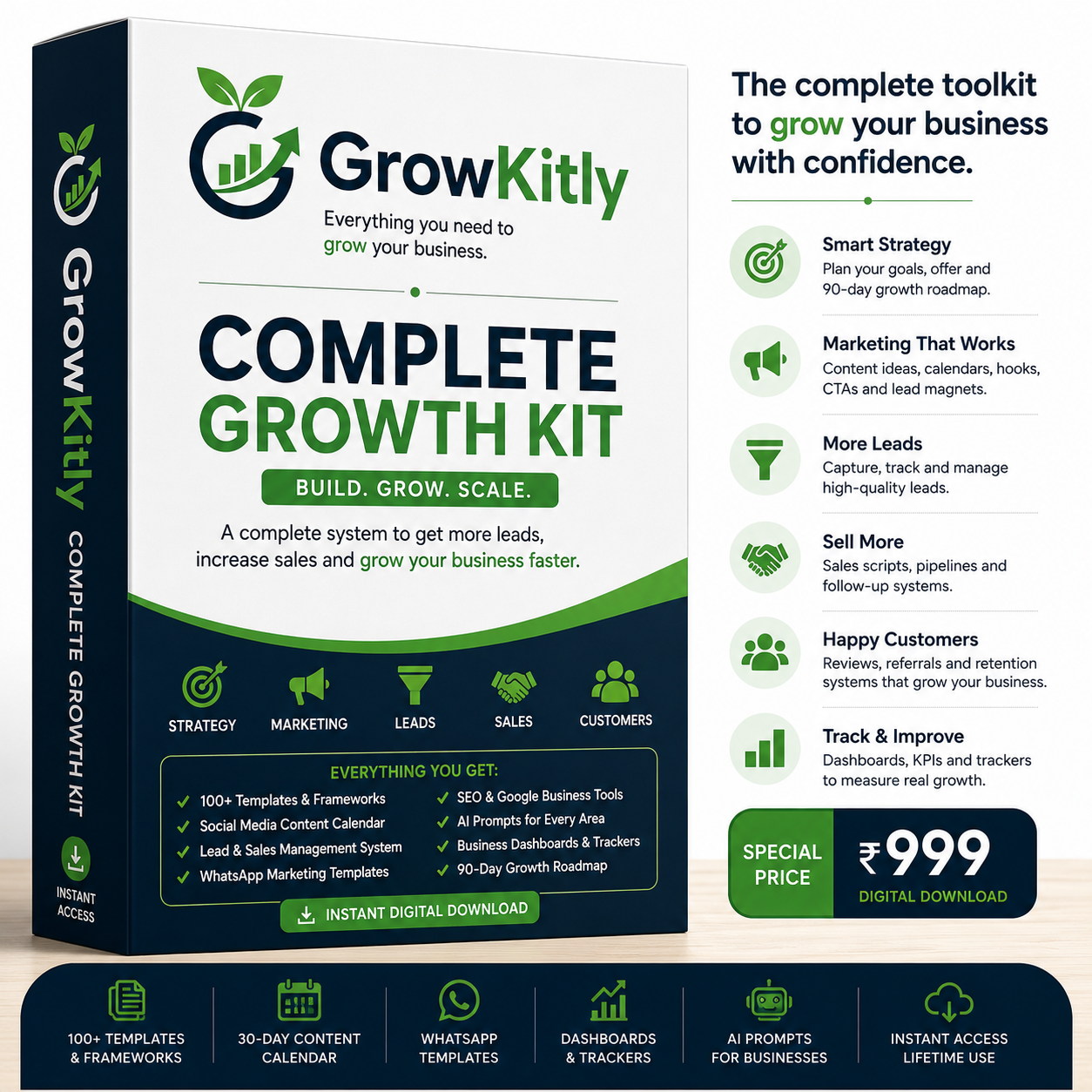 GrowKitly Complete Growth Kit